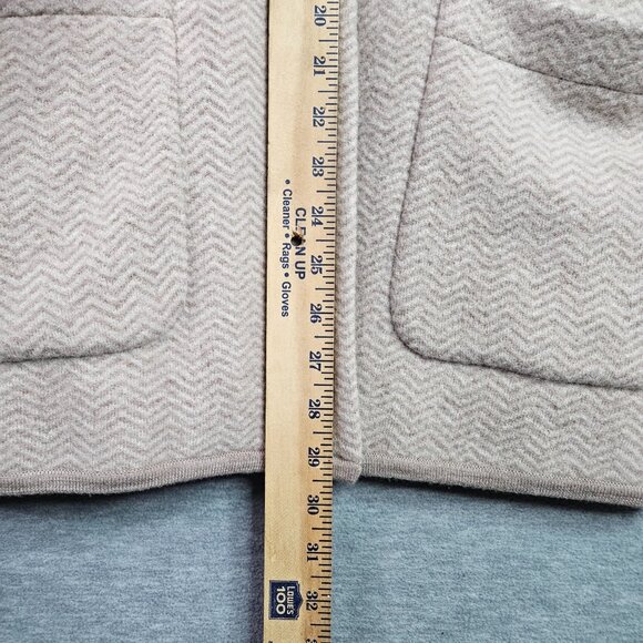 Madewell 100% Merino Herringbone Mattson Sweater One bottom Coat Women's Size S - Picture 9 of 12